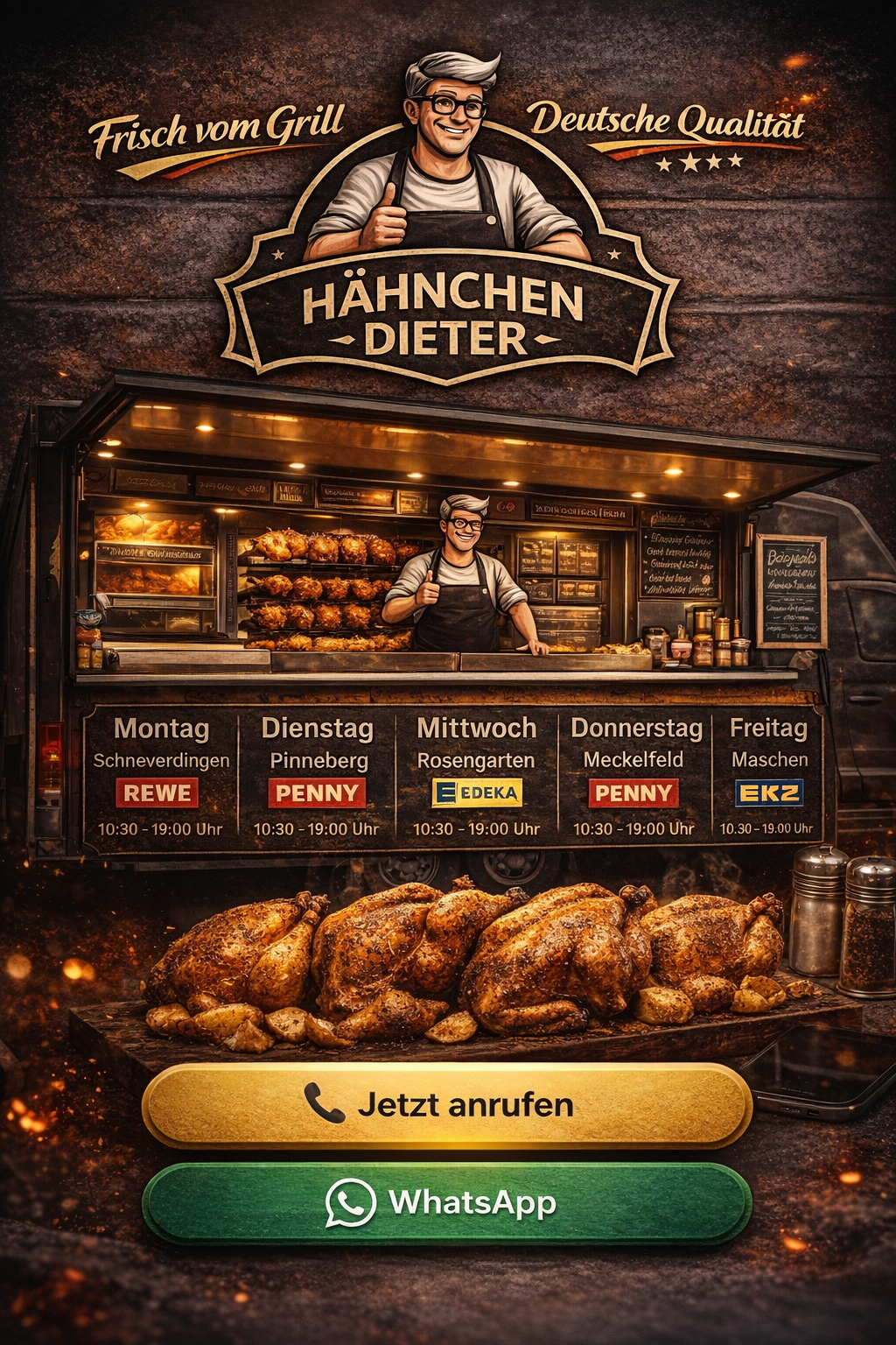 Hähnchen Dieter Flyer